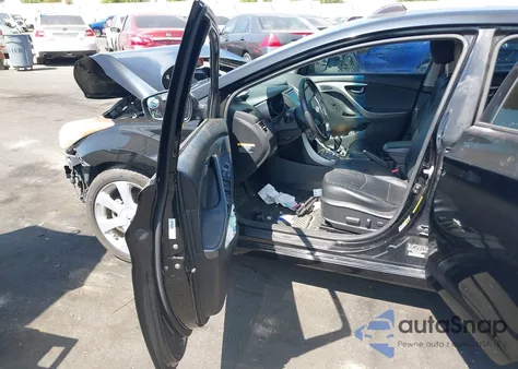 2013 Hyundai Elantra Limited from USA, damaged, VIN KMHDH4AE2DU765202